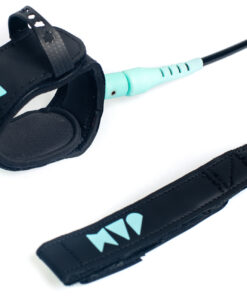 SHREDDER BLACK-TURQOISE LEASH1